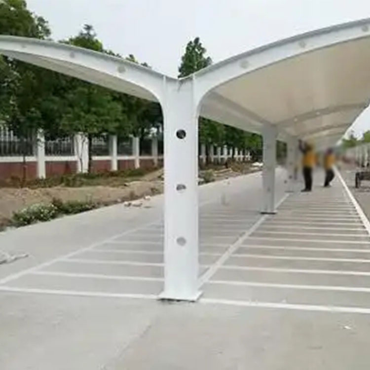 旬阳市膜结构电动车棚