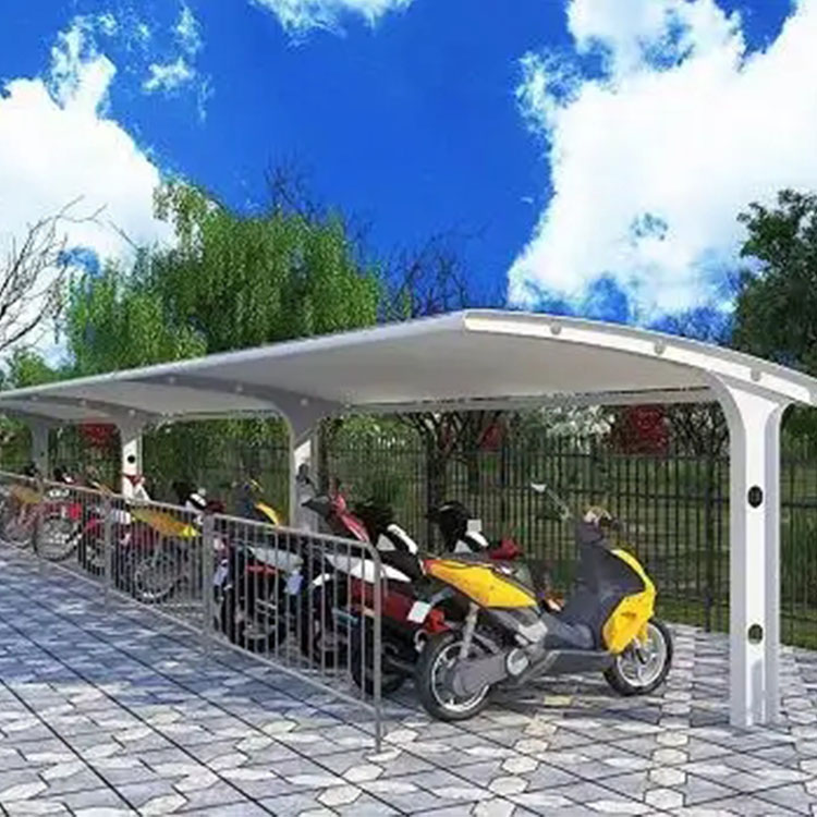 旬阳市膜结构电动车棚